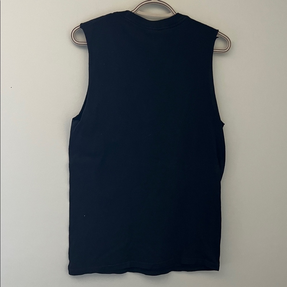Tupac Shakur Graphic Sleeveless T Shirt Black Small - Picture 2 of 5